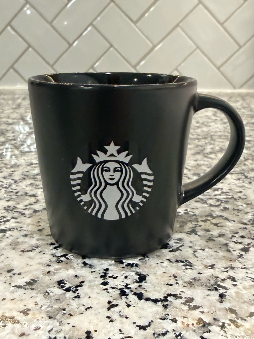 Starbucks Black 3 oz Espresso Demitasse Cup Siren Logo Mini Cup 2015